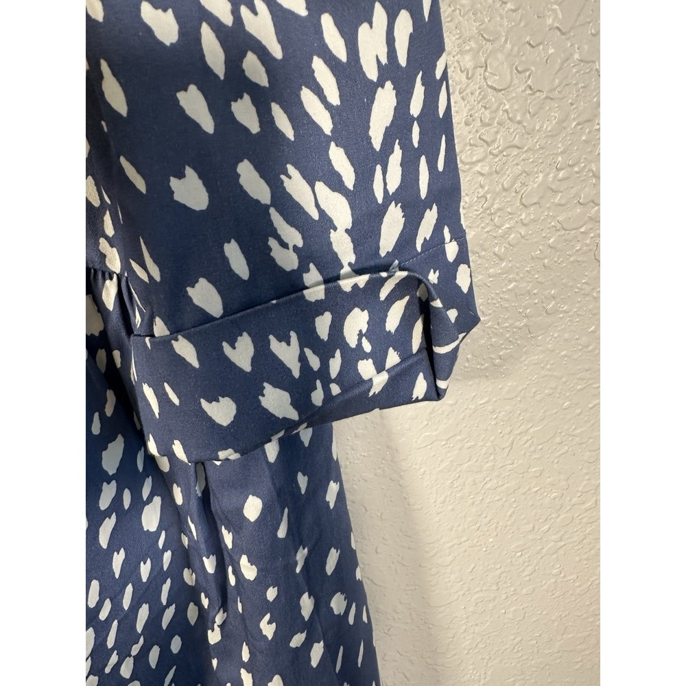 Tuckernuck Dress Blue Antelope Royal Shirt Dress Medium Coastal Casual Preppy - Picture 5 of 13